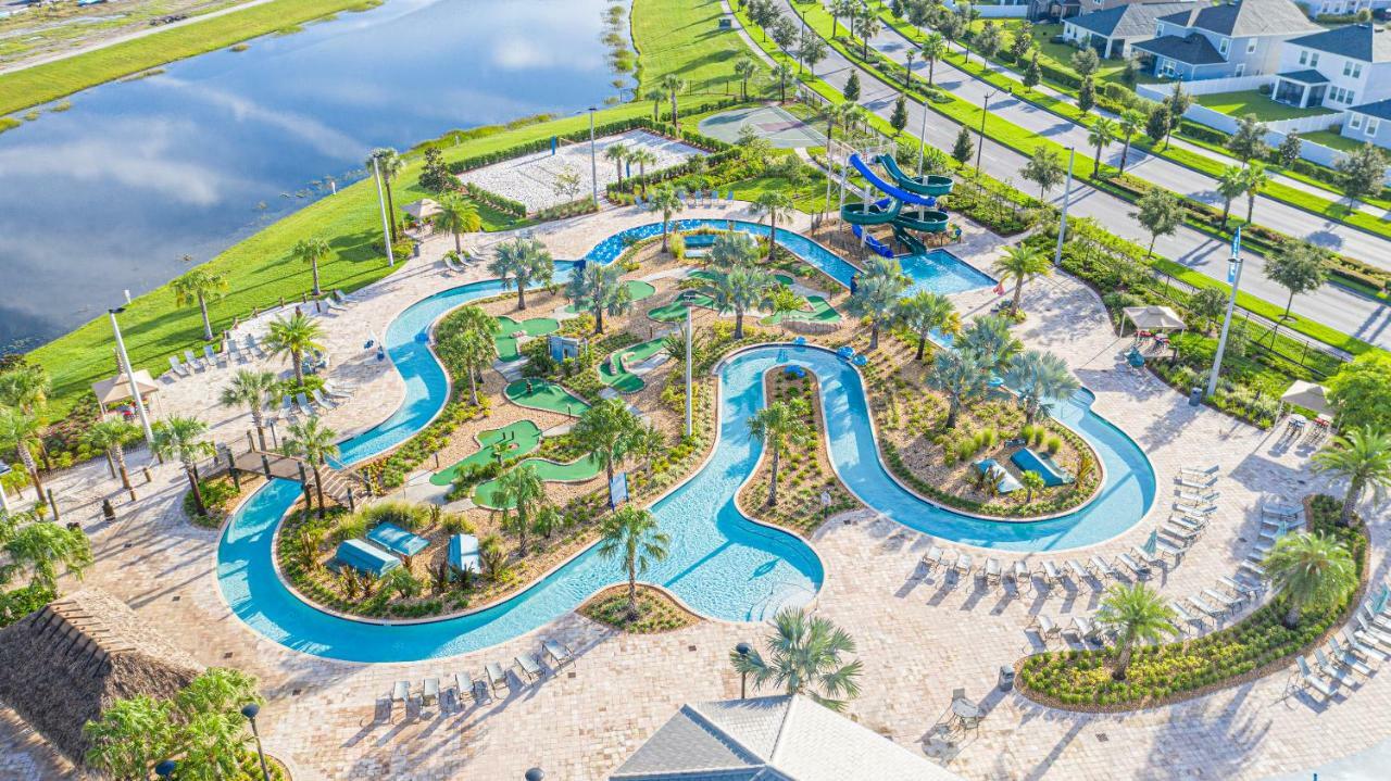 Only 5 Miles From Disney! Free Water Park! 2 Bed, 2 Bath Condo, Sleeps 8 Kissimmee Exterior foto