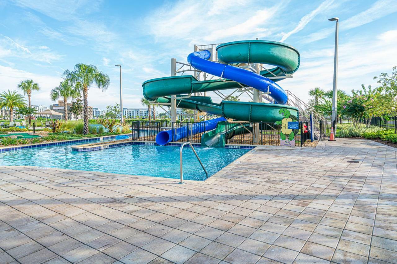Only 5 Miles From Disney! Free Water Park! 2 Bed, 2 Bath Condo, Sleeps 8 Kissimmee Exterior foto